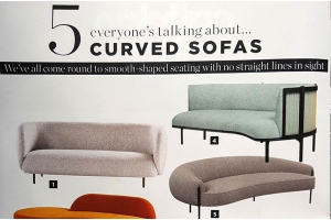 The Hepworth Sofa in Livingetc Magazine - November