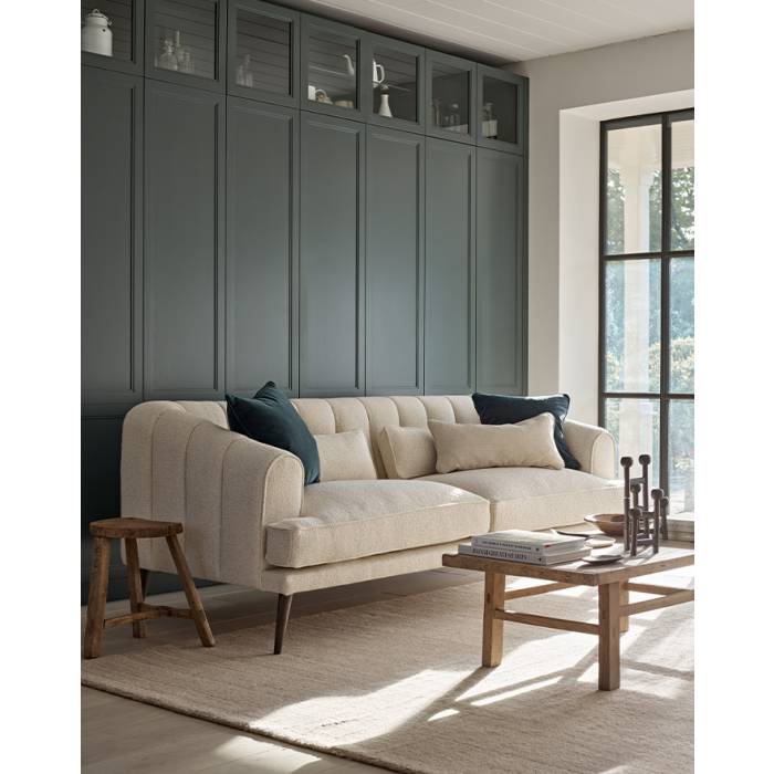 Warm outlet grey sofa