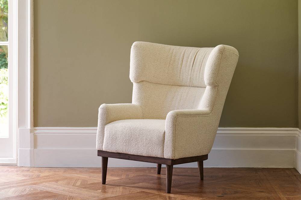 Small wingback armchair sale
