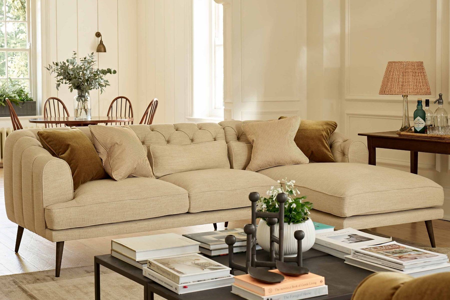 Corner sofa and clearance 2 seater