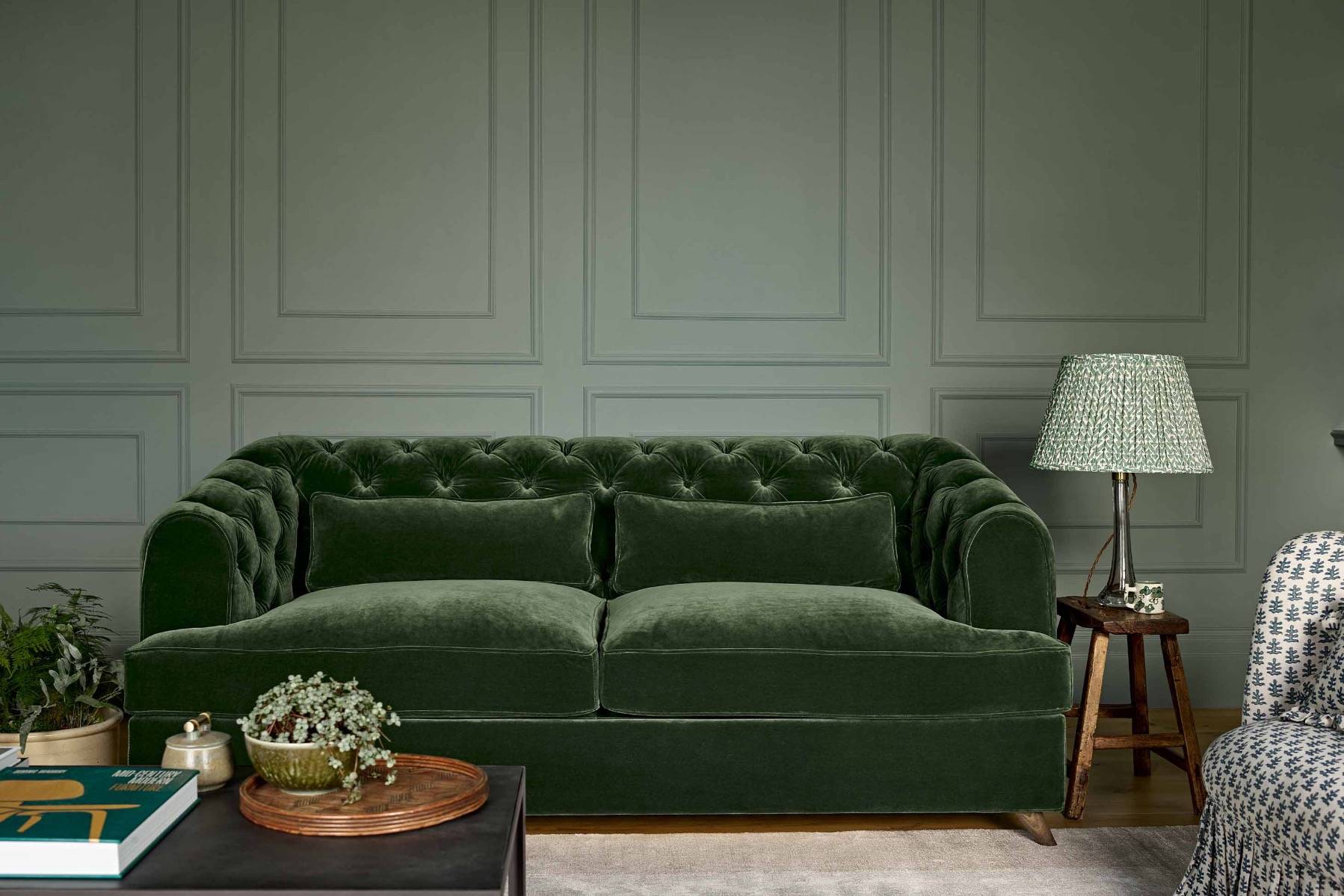 Earl Grey Modern Chesterfield Sofa Bed Love Your Home