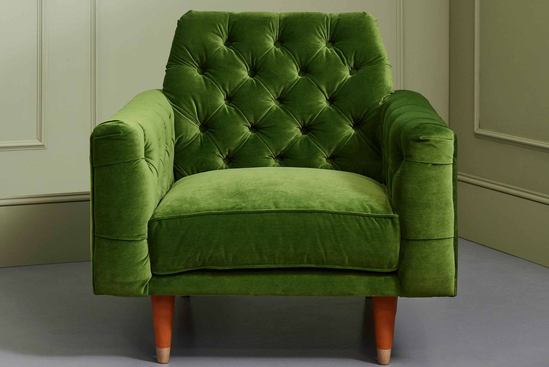 Gladstone Buttoned Chesterfield Armchair Love Your Home