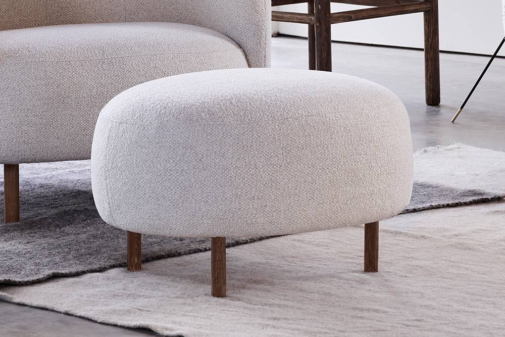 Hepworth Curved Footstool