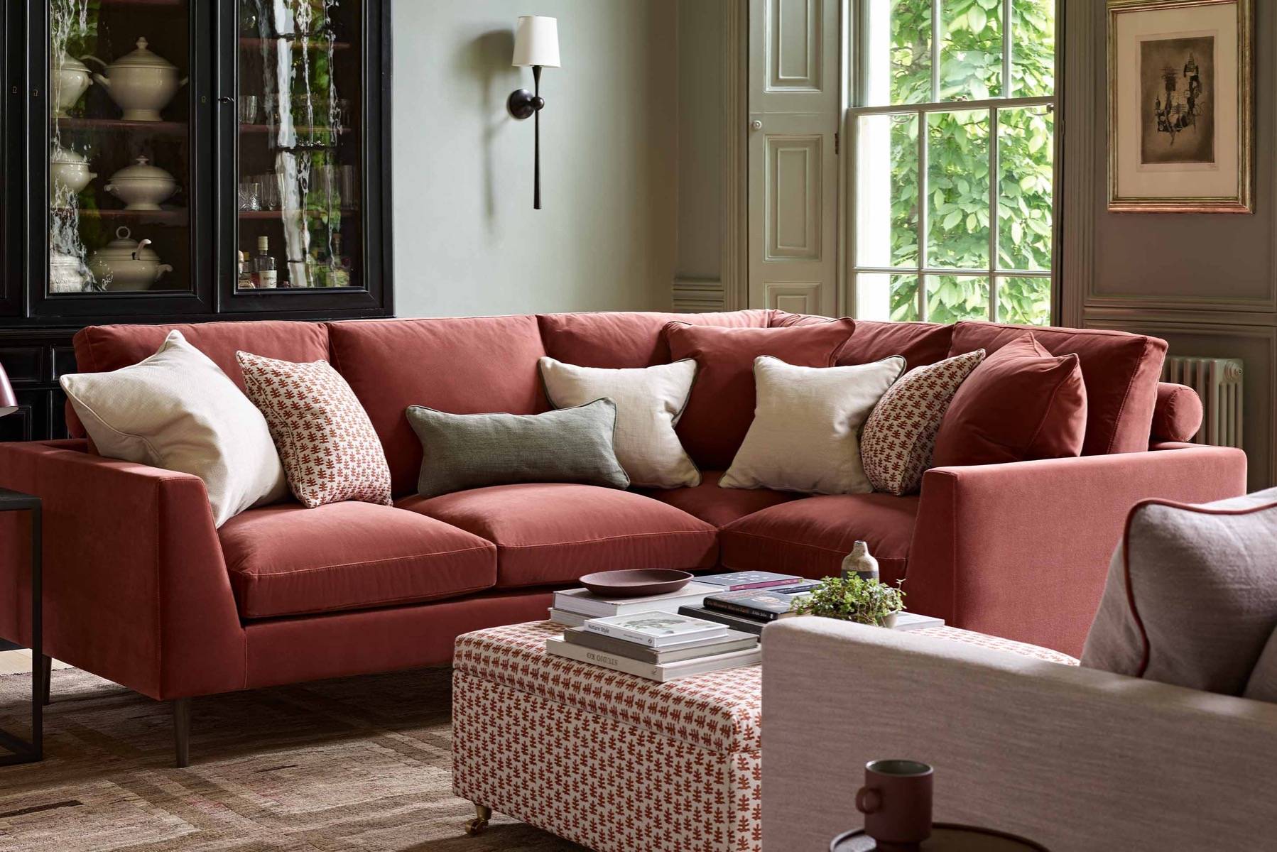 Design your shop own corner sofa