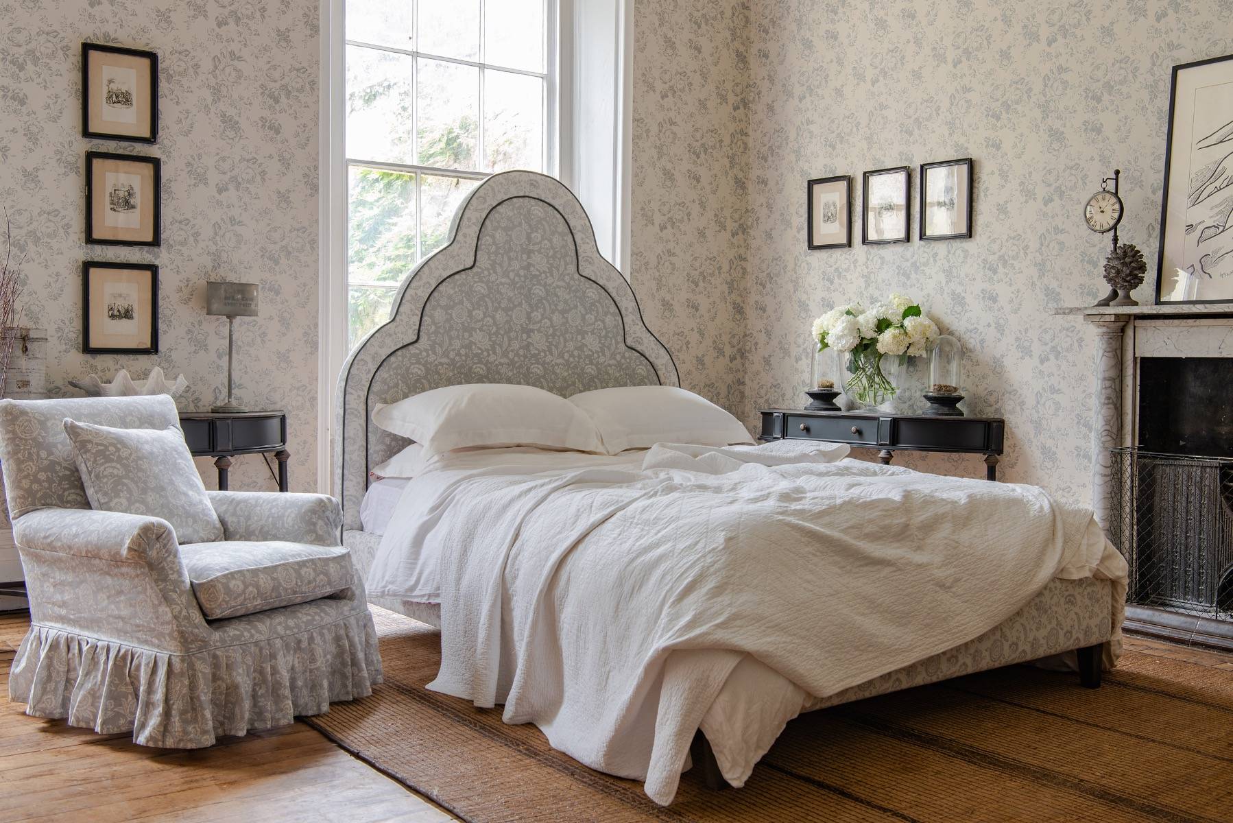 Cabbages and Roses Wardour Bed Toile