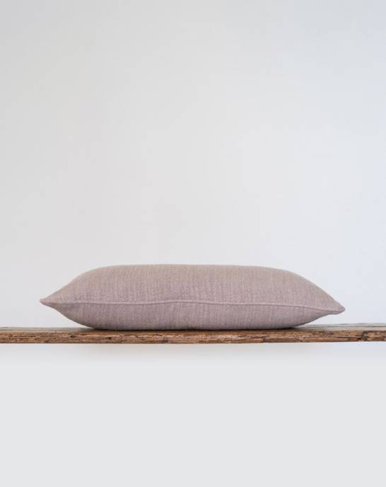 Available Now - Cushion - Rectangular - Vintage Linen Dusky Pink