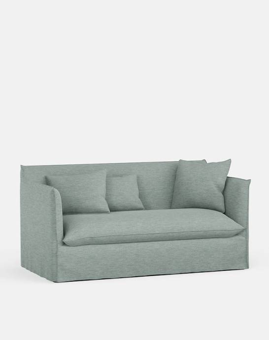 Available Now - Sophie Sofa Bed - 2 Seater - Vintage Linen Spearmint