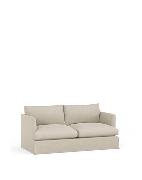 Available Now - Ottilie Loose Cover Sofa - Vintage Linen, Bone