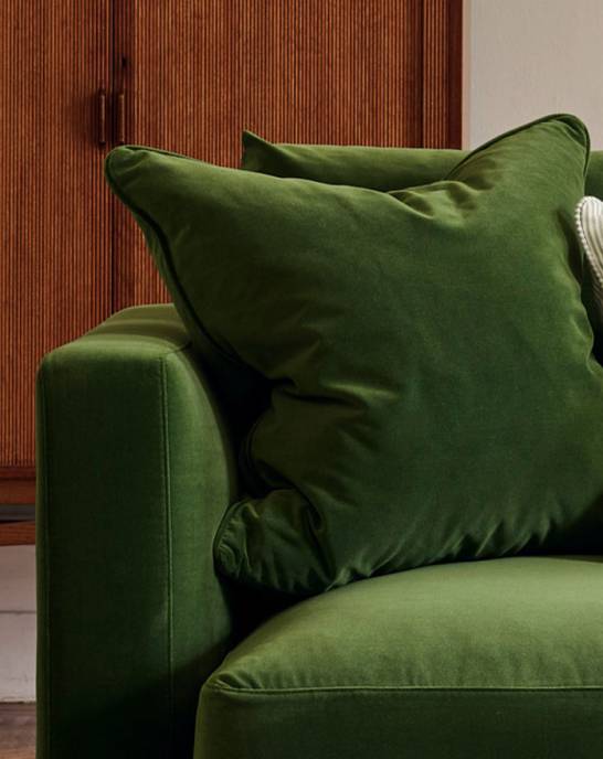 Studio Stain Resistant Velvet Cushions