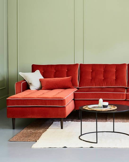 Harper - Modern Chaise Corner Sofa