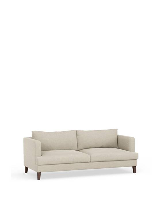 Ex-Display - Marlon Modern Sofa - 3 Seater - Vintage Linen Bone