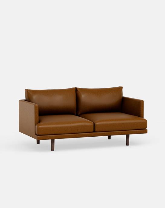 Available Now - Ottilie Sofa - 2 Seater - Tan Leather