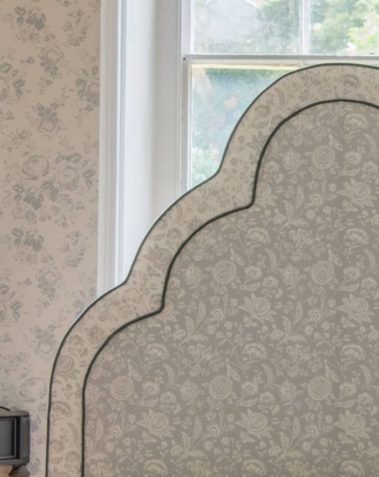 Cabbages &amp; Roses Wardour Headboard Toile