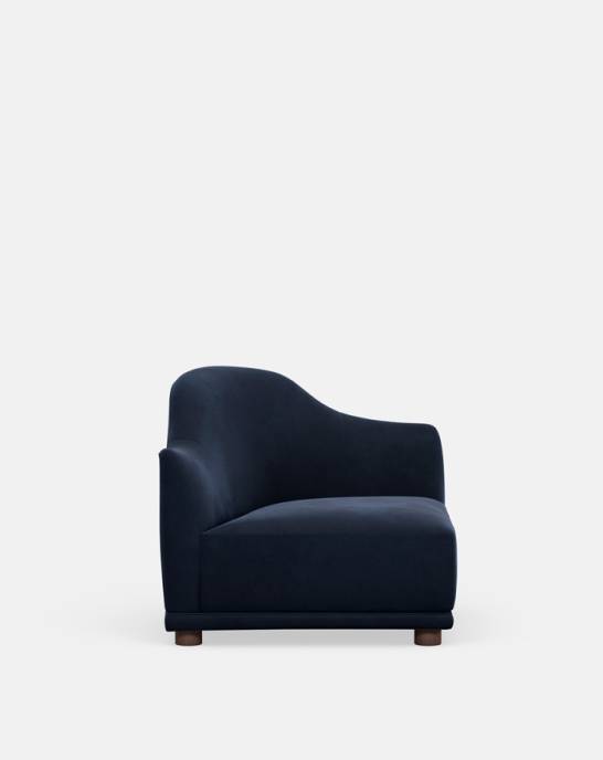 Ex Display - Tilda Armchair - Studio Stain Resistant Velvet French Navy