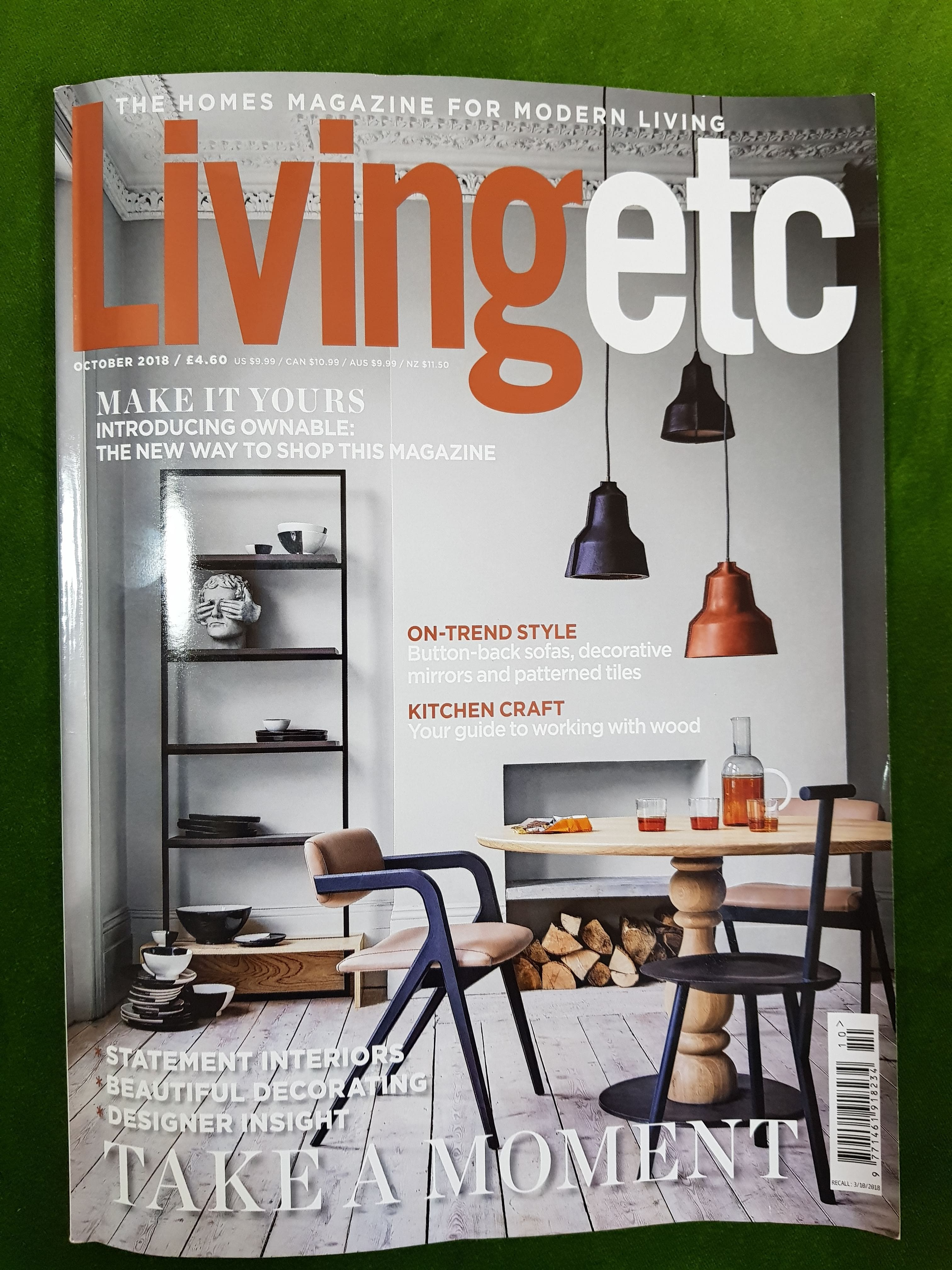 living etc October issue