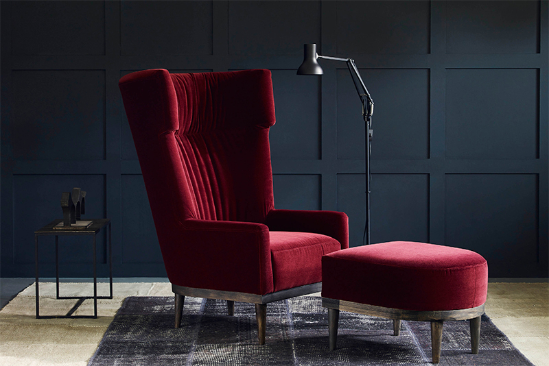 Oscar Wing Back Armchair