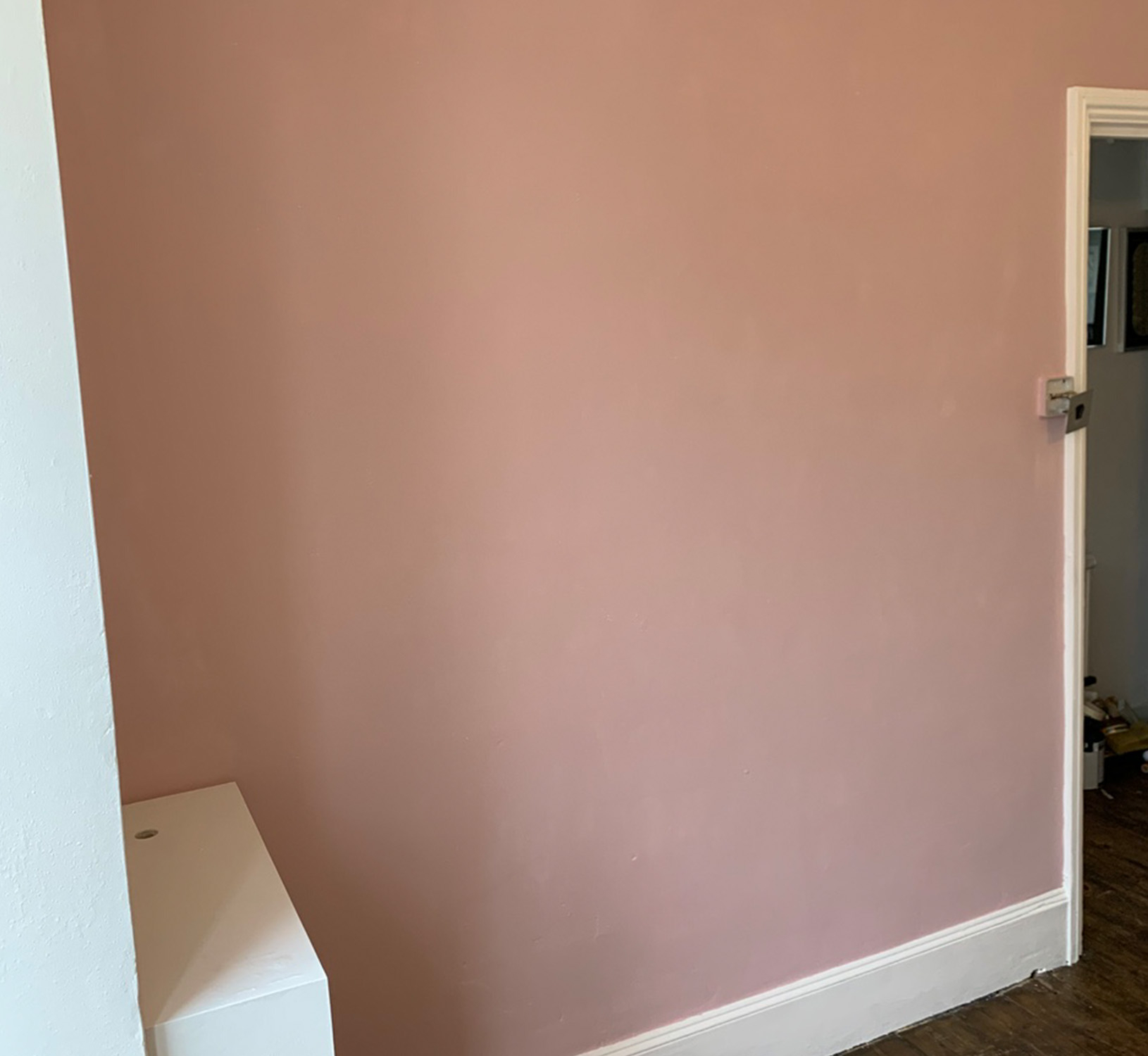 pink wall